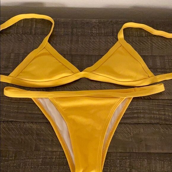 Zaful Yellow 2-piece Bikini  - Picture 1 of 4